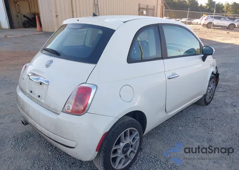2012 Fiat 500 Pop from USA, damaged, VIN 3C3CFFAR3CT335907